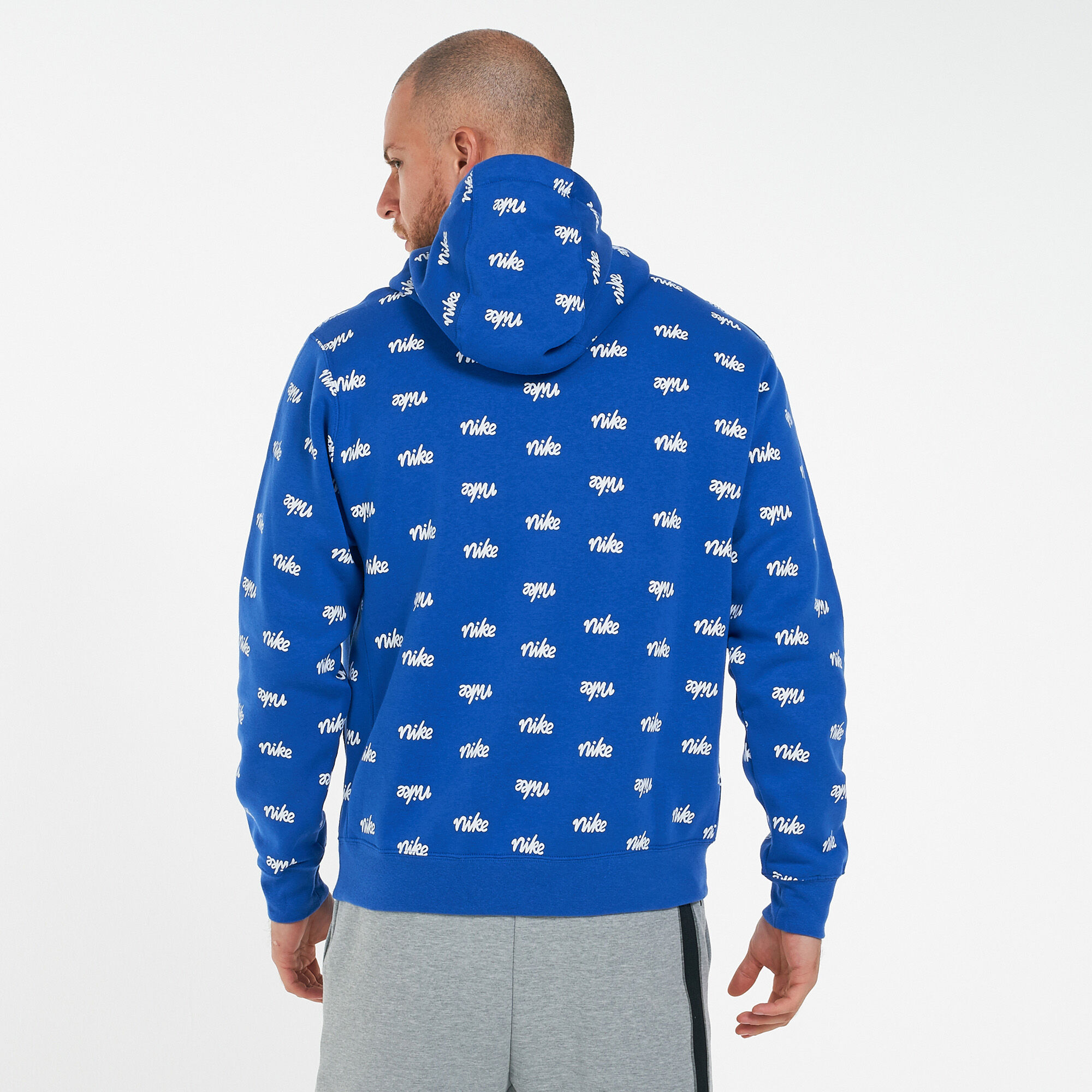 Nike all over hoodie top