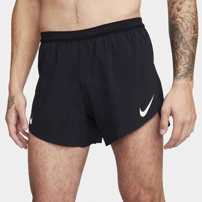 Nike Men's AeroSwift Dri-FIT ADV Running Shorts Black Nike Men's AeroSwift Dri-FIT ADV Running Shorts Black image number 1