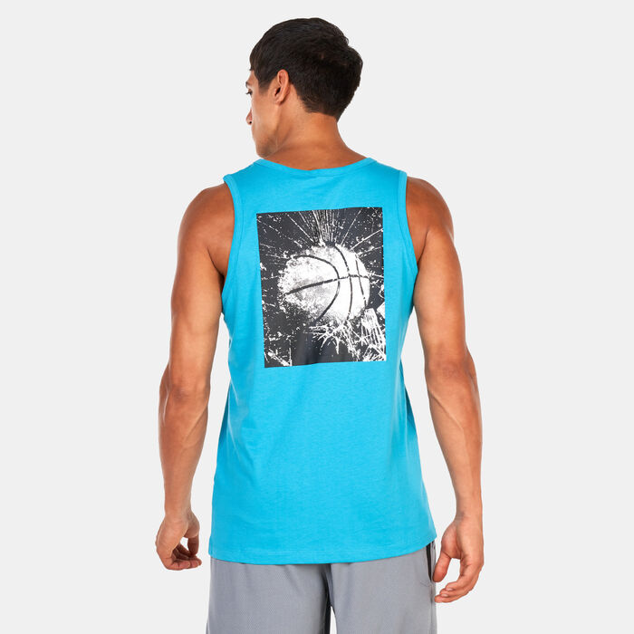 Nike Men's Basketball Tank Top Blue image number 1