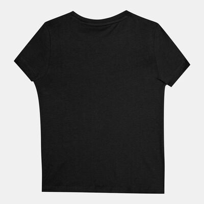 PUMA Kids' Essentials+ Logo T-Shirt Black