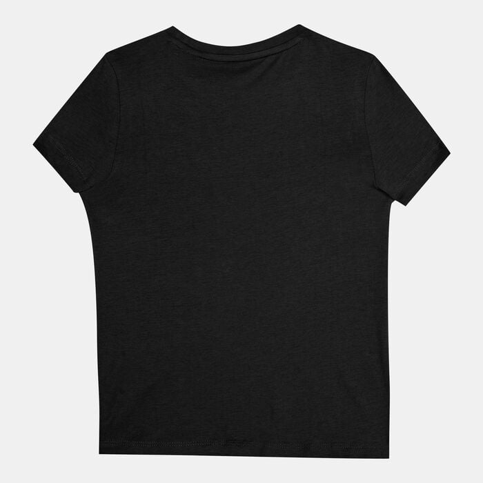 PUMA Kids' Essentials+ Logo T-Shirt Black PUMA Kids' Essentials+ Logo T-Shirt Black image number 1