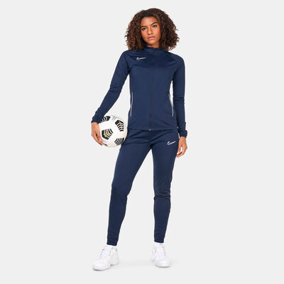 Nike Women's Dri-FIT Academy Knit Football Tracksuit Blue