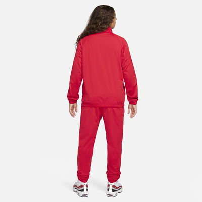 Nike Men's Club Poly-Knit Tracksuit Red
