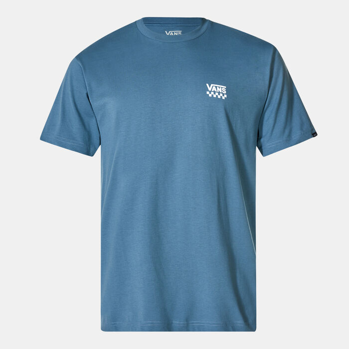 Vans Men's Left Chest Logo T-Shirt Blue Vans Men's Left Chest Logo T-Shirt Blue image number 0