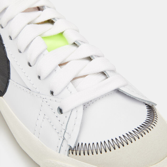 Nike Women's Blazer Low '77 Jumbo Shoes White Nike Women's Blazer Low '77 Jumbo Shoes White image number 4