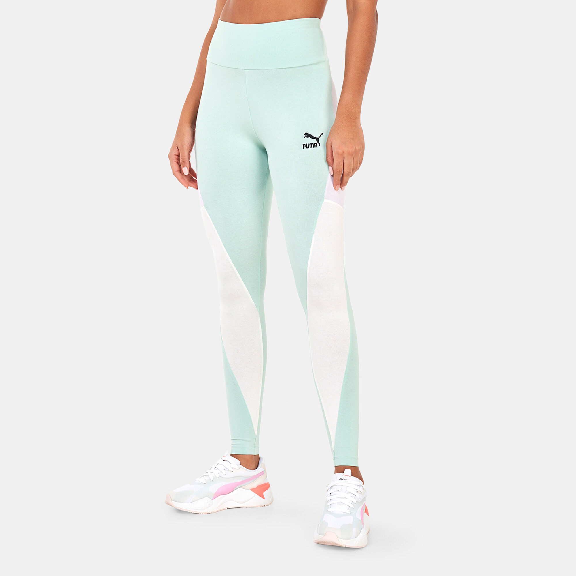 Women s SWxP Leggings Green PUMA in KSA SSS