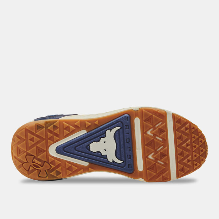 Under Armour Men's Project Rock 6 Training Shoes Blue Under Armour Men's Project Rock 6 Training Shoes Blue image number 3