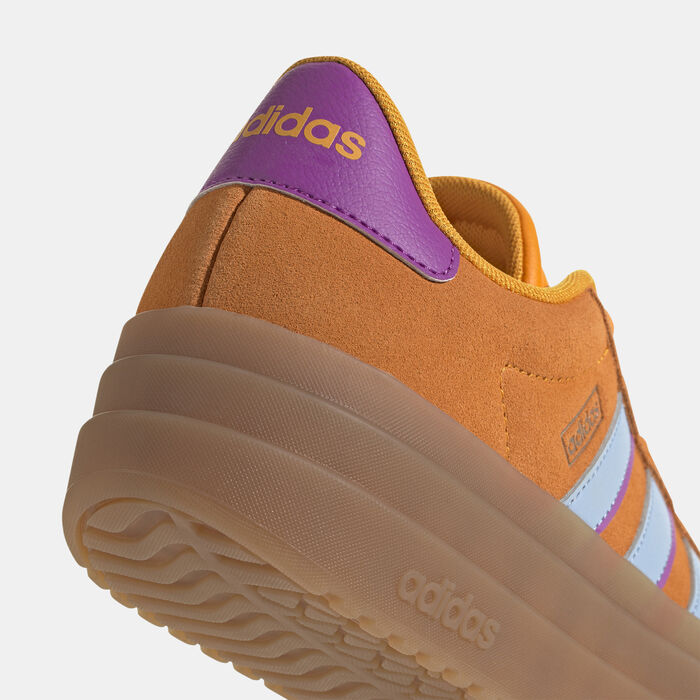 adidas Women's VL Court Bold Shoes Orange adidas Women's VL Court Bold Shoes Orange image number 4