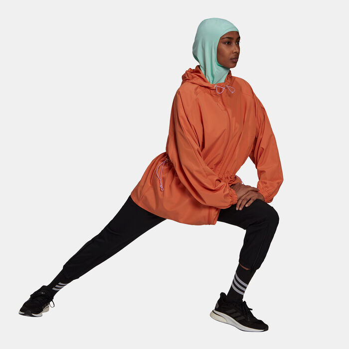 adidas Women's Sport 2.0 Hijab Green adidas Women's Sport 2.0 Hijab Green image number 2