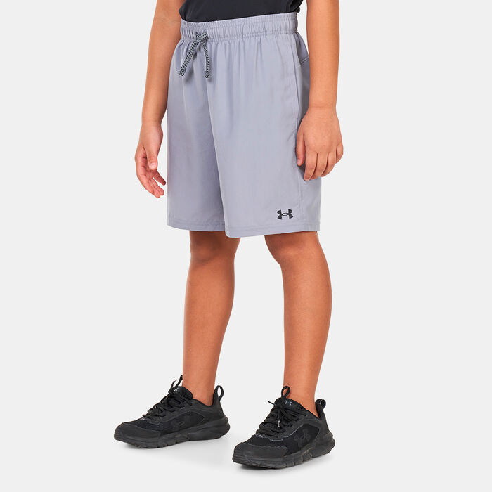 Under Armour Kids' UA Woven Shorts Grey Under Armour Kids' UA Woven Shorts Grey image number 0