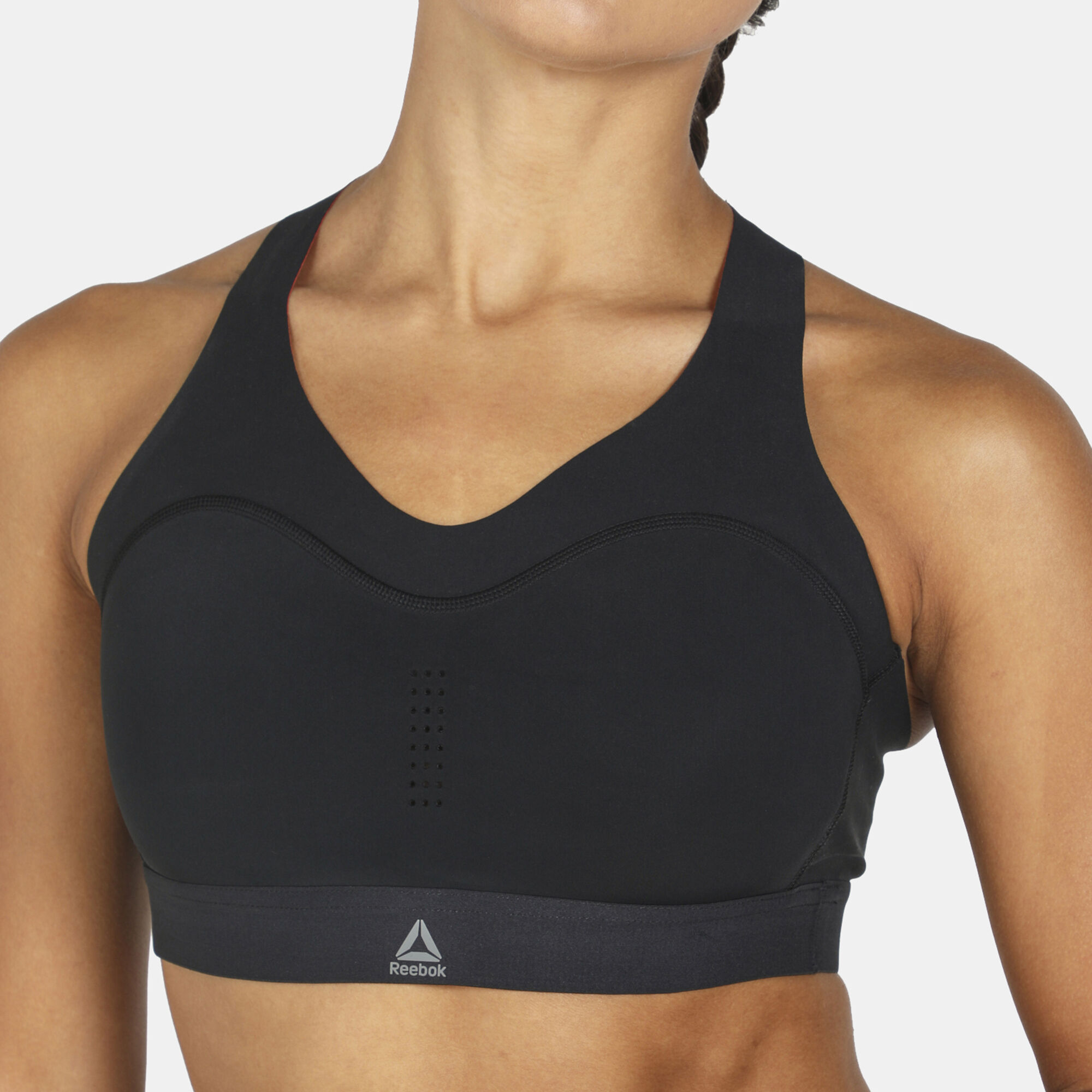 Buy Reebok Women s PureMove Motion Sense Sports Bra Black in KSA SSS
