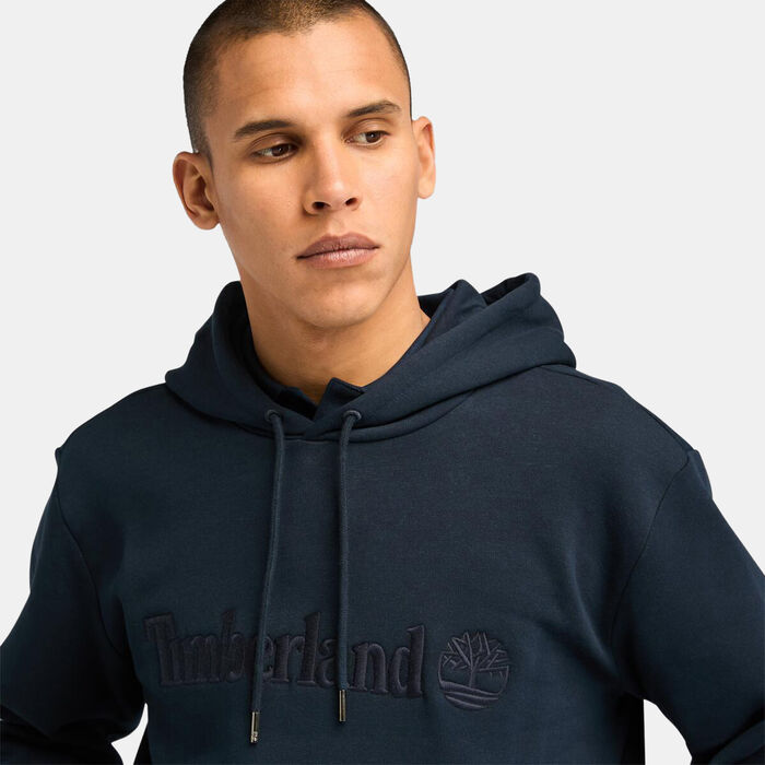 Timberland Men's Embroidery Tonal Hoodie Blue Timberland Men's Embroidery Tonal Hoodie Blue image number 3