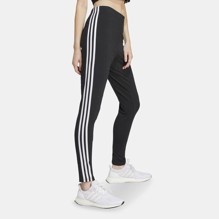 adidas Women's Future Icons 3-Stripes Leggings Black image number 2