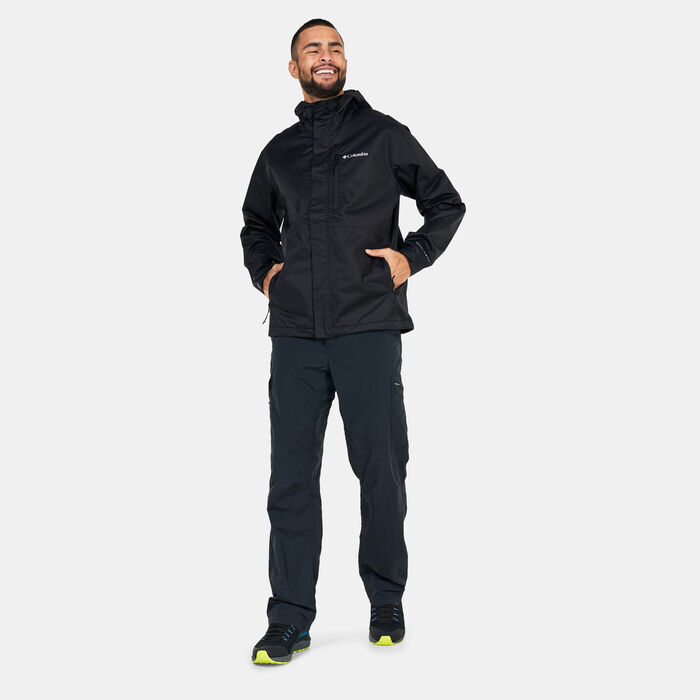 Columbia Men's Hikebound™ Rain Jacket Black Columbia Men's Hikebound™ Rain Jacket Black image number 2