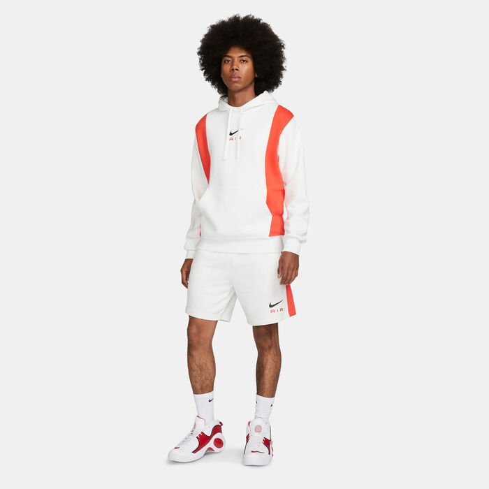 Nike Men's Air French Terry Shorts White Nike Men's Air French Terry Shorts White image number 2