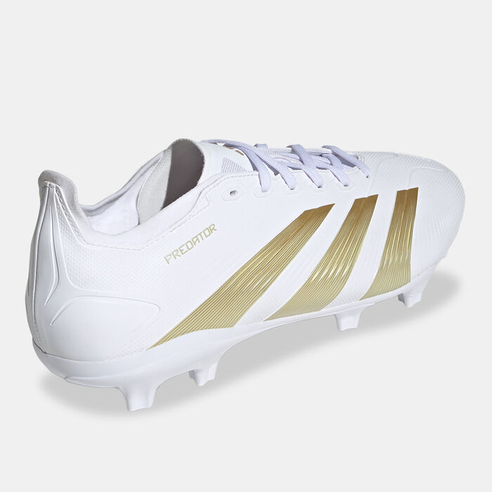 adidas Men's Predator League Firm Ground Football Shoes White image number 2