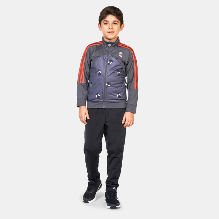 adidas Kids' X Marvel Spider-Man Track Jacket Multi-Color adidas Kids' X Marvel Spider-Man Track Jacket Multi-Color image number 2