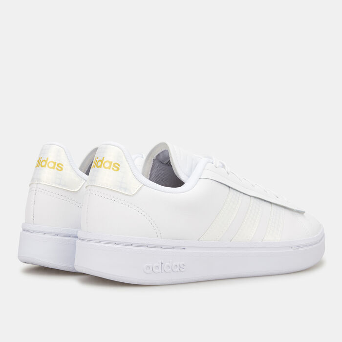 adidas Women's Grand Court Alpha Cloudfoam Court Comfort Shoe White adidas Women's Grand Court Alpha Cloudfoam Court Comfort Shoe White image number 2