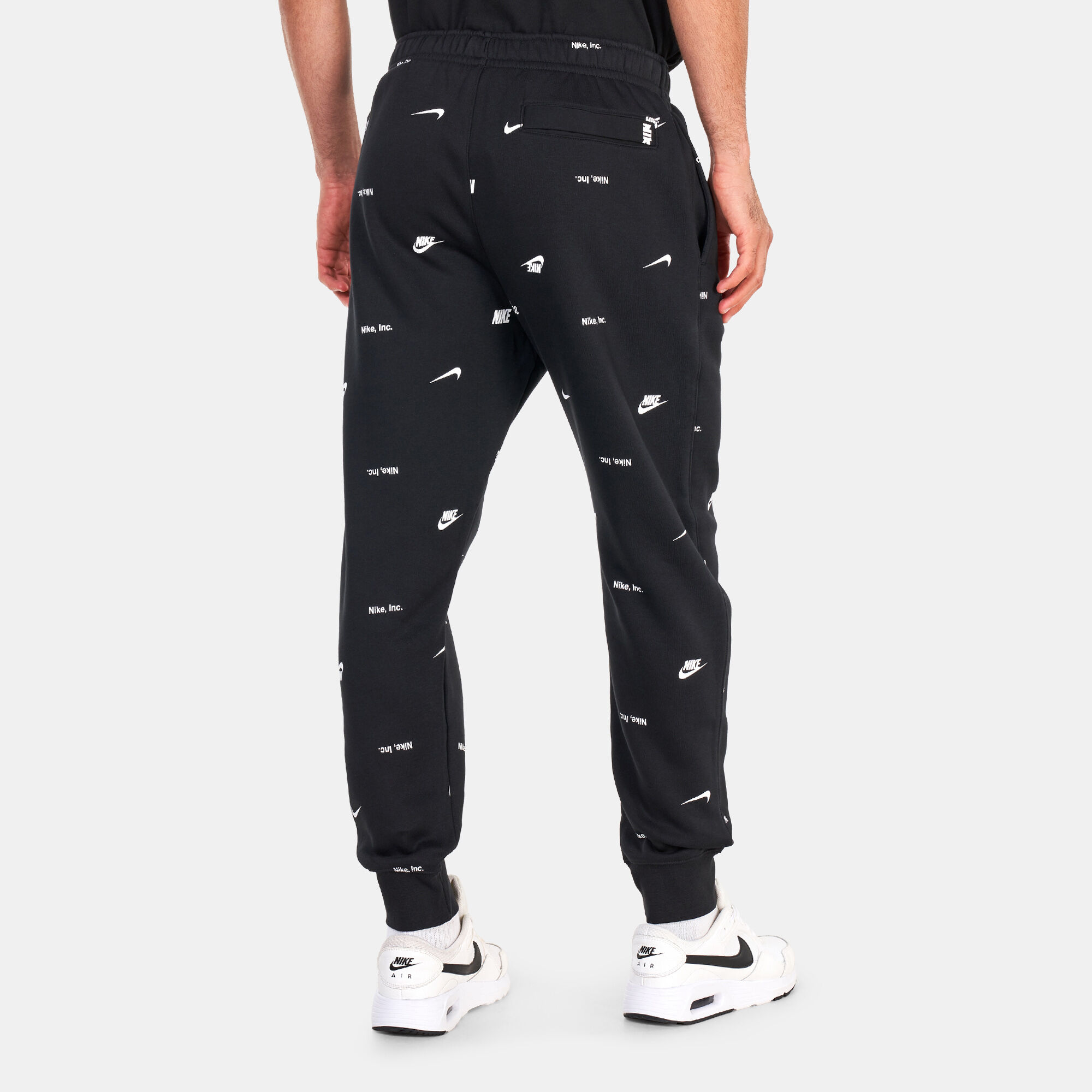 Buy Nike Men s Club Fleece Brushed Back Allover Print Joggers