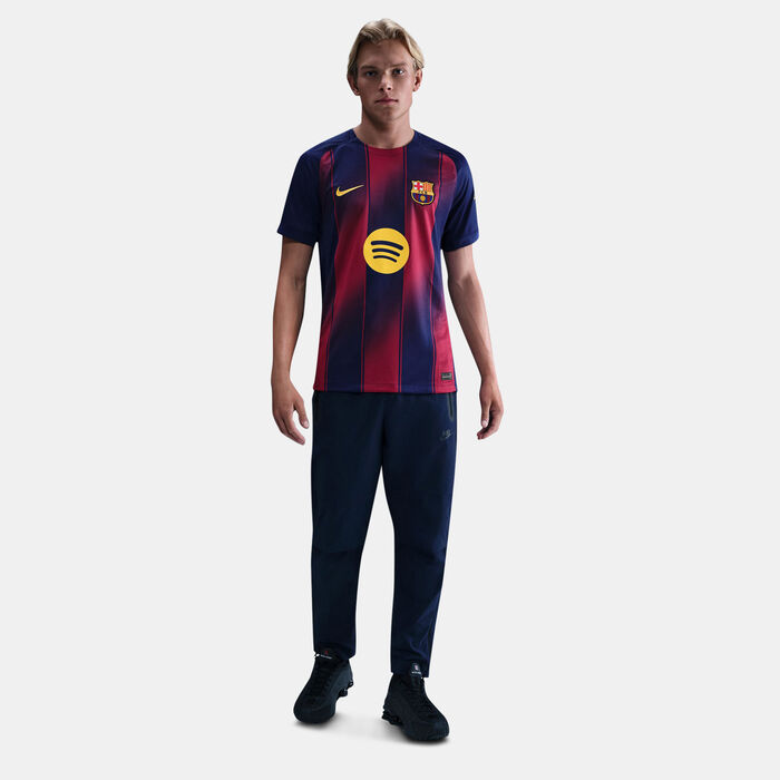 Nike Men's FC Barcelona 25/26 Home Replica Football Jersey Blue Nike Men's FC Barcelona 25/26 Home Replica Football Jersey Blue image number 2