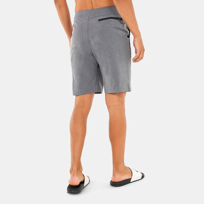 Nike Swim Men's Merge 9-Inch Hybrid Swimming Shorts Grey