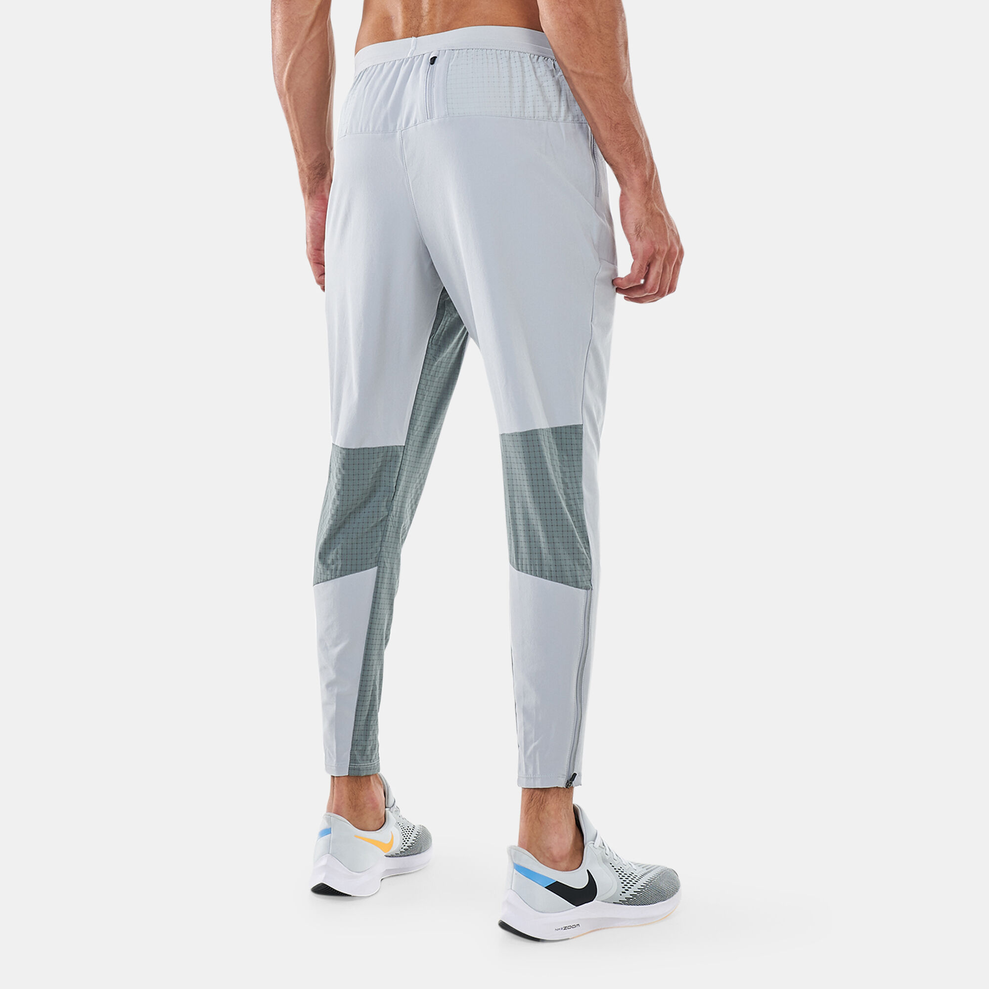 Nike Dri-FIT Phenom Elite Knit Trail Running Pants 'Black/Dark Smoke Grey/White'  - DM4654-010 | Solesense