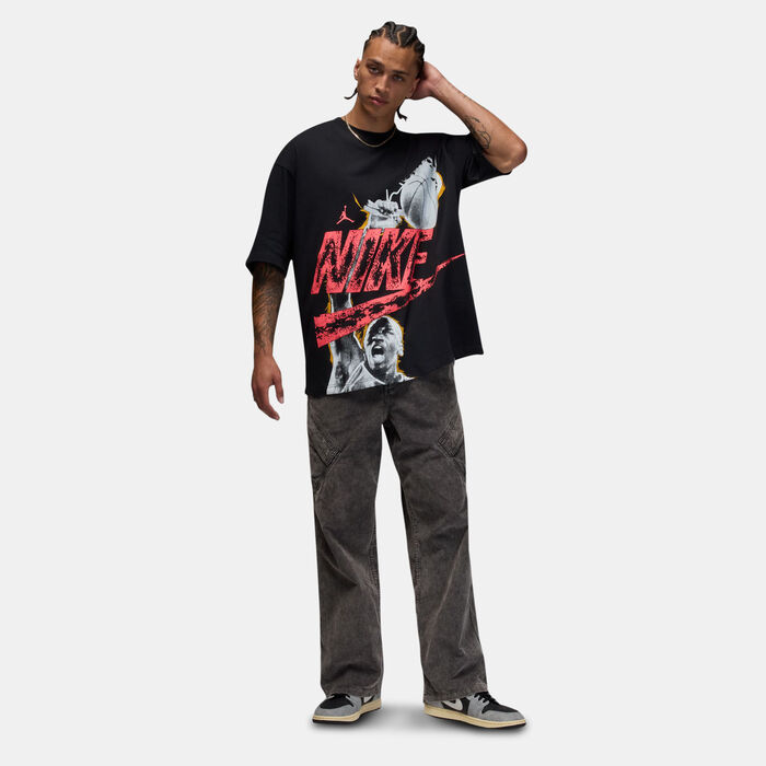 Jordan Men's Reissue T-Shirt Black Jordan Men's Reissue T-Shirt Black image number 2