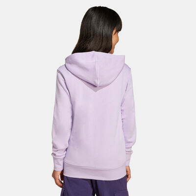 adidas Kids' Glam Graphic Hoodie Purple