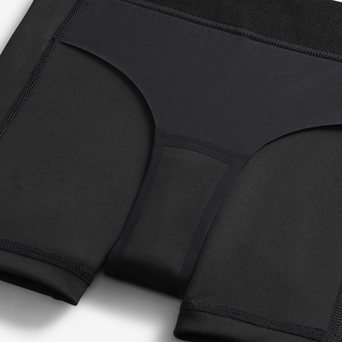 Nike Girls' Pro Leak Protection: Period Dri-FIT Shorts Black Nike Girls' Pro Leak Protection: Period Dri-FIT Shorts Black image number 3