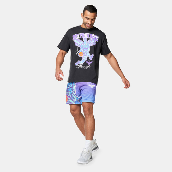 PUMA Men's Melo Charlotte T-Shirt Blue PUMA Men's Melo Charlotte T-Shirt Blue image number 2