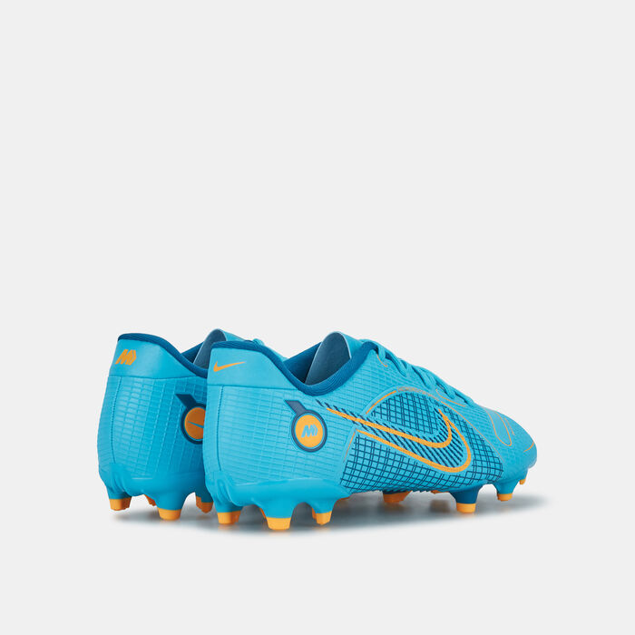 Nike Kids' Mercurial Vapor 14 Academy Multi-Ground Football Shoe Blue Nike Kids' Mercurial Vapor 14 Academy Multi-Ground Football Shoe Blue image number 2