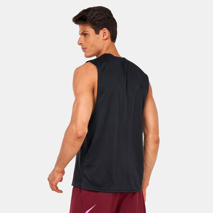 Nike Men's Dri-FIT Superset Tank Top Black image number 1