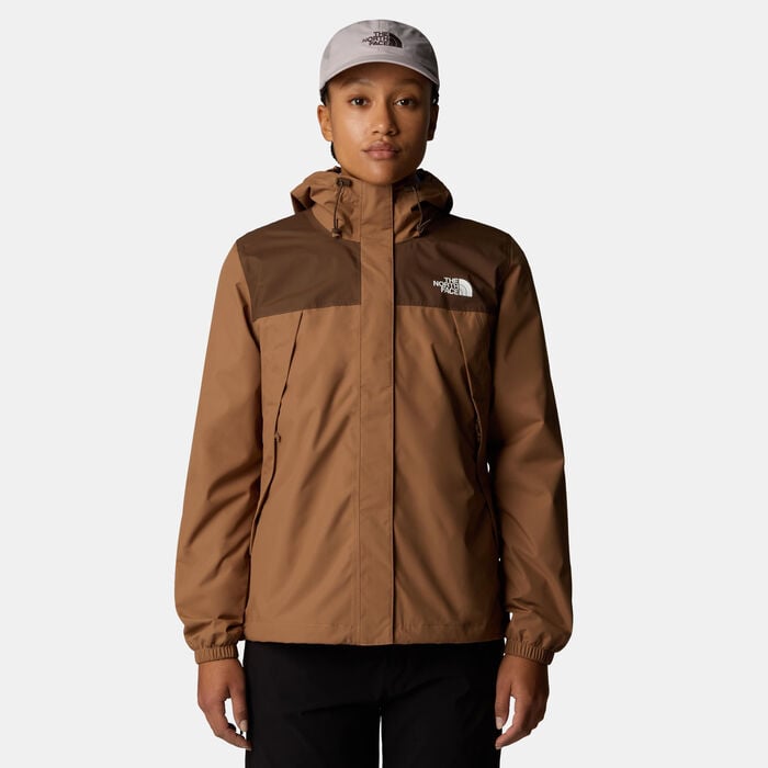 The North Face Women’s Antora Rain Jacket Brown The North Face Women’s Antora Rain Jacket Brown image number 0