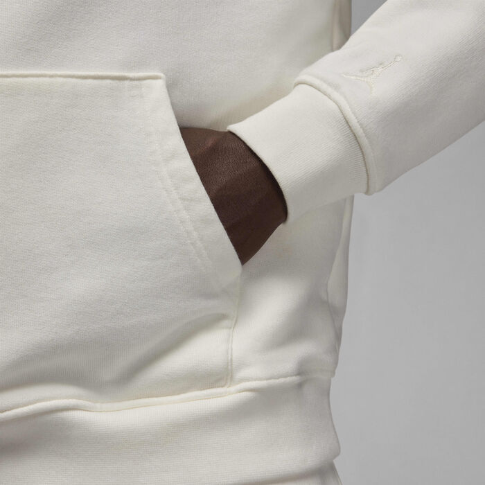 Jordan Men's Wordmark Fleece Hoodie White image number 5