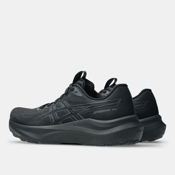 ASICS Men's GT-2000 14 Running Shoes Black ASICS Men's GT-2000 14 Running Shoes Black image number 2