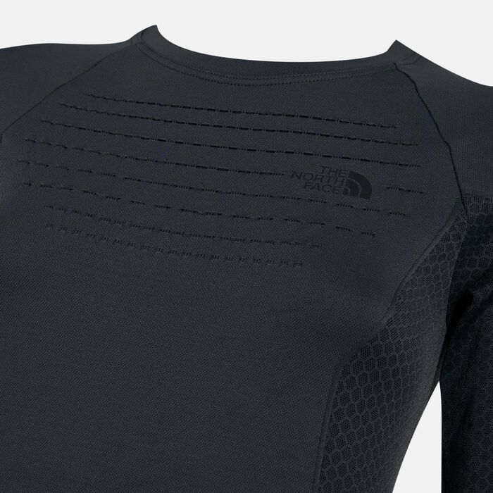 The North Face Women's Sport Long Sleeves T-Shirt Grey image number 2