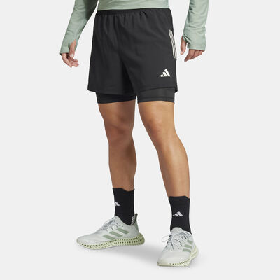 adidas Men's Own The Run 2-In-1 Shorts Black