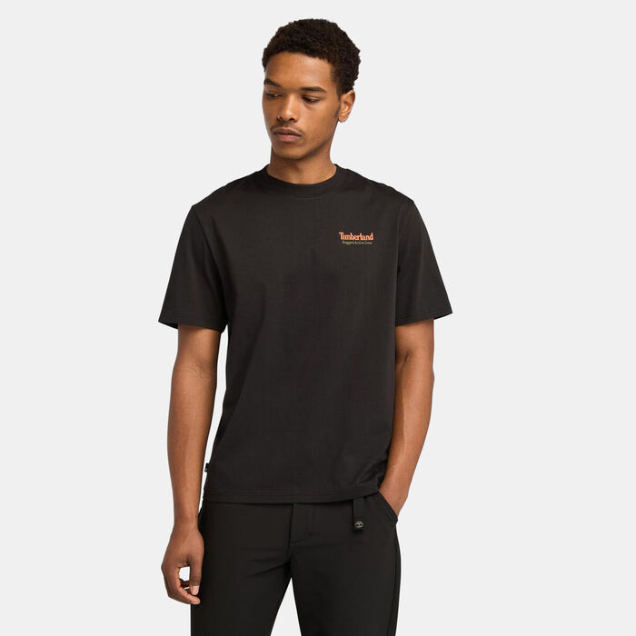 Timberland Men's Rugged Active Gear Graphic T-Shirt Black Timberland Men's Rugged Active Gear Graphic T-Shirt Black image number 0