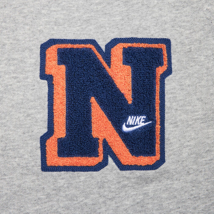 Nike Men's Club Fleece Hoodie Grey Nike Men's Club Fleece Hoodie Grey image number 4