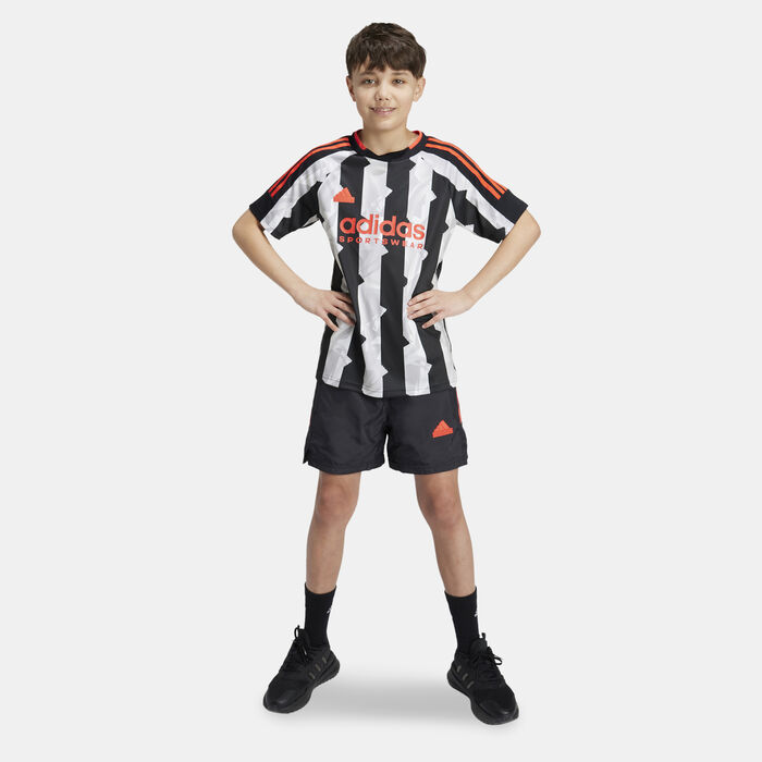 adidas Kids' Tiro Woven Shorts Black adidas Kids' Tiro Woven Shorts Black image number 1