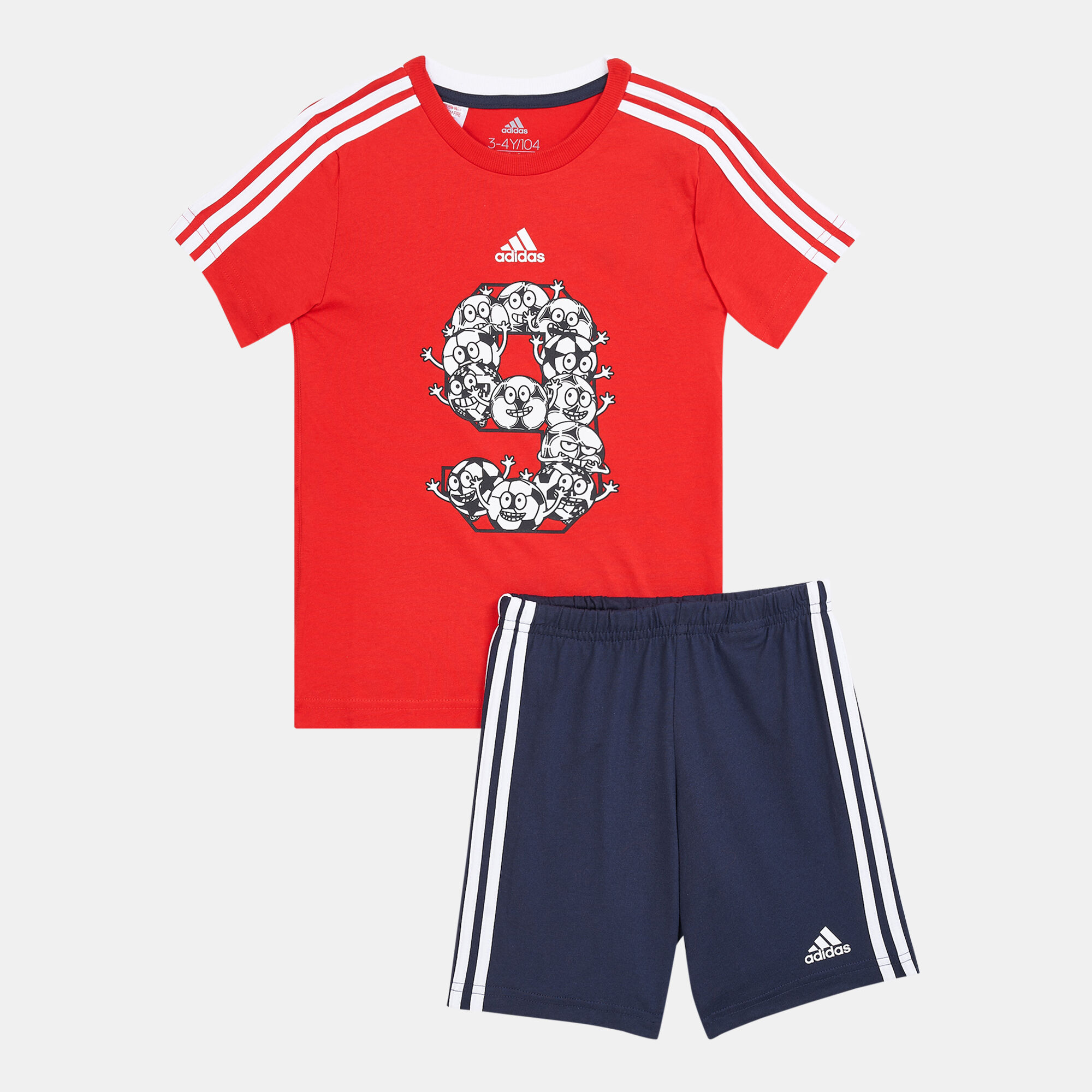 Kids Lil Sporty Summer T Shirt and Shorts Set