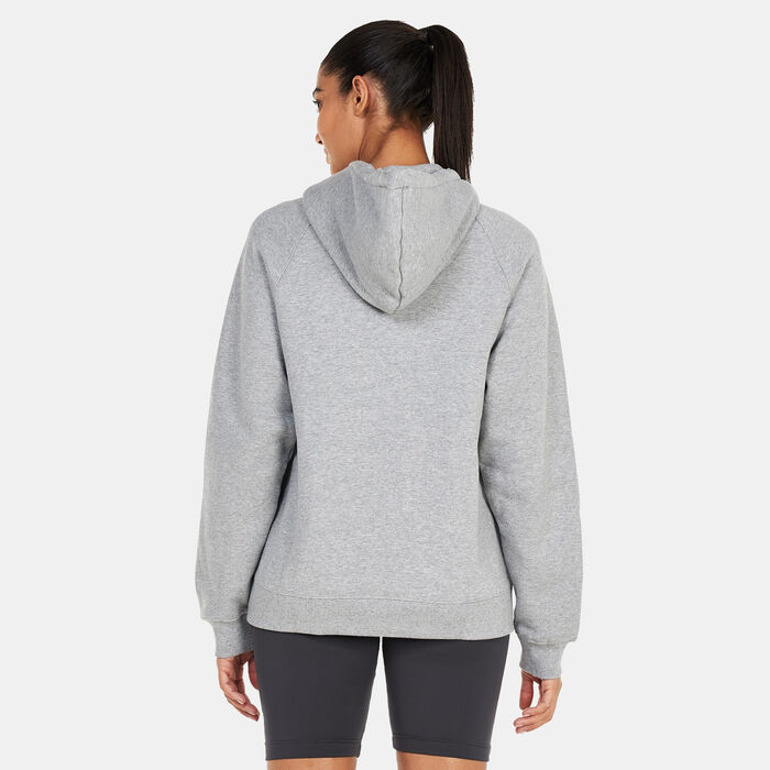 adidas Women's Oversized Hoodie Grey adidas Women's Oversized Hoodie Grey image number 1