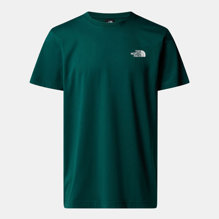 The North Face Men's Simple Dome T-Shirt Green The North Face Men's Simple Dome T-Shirt Green image number 0