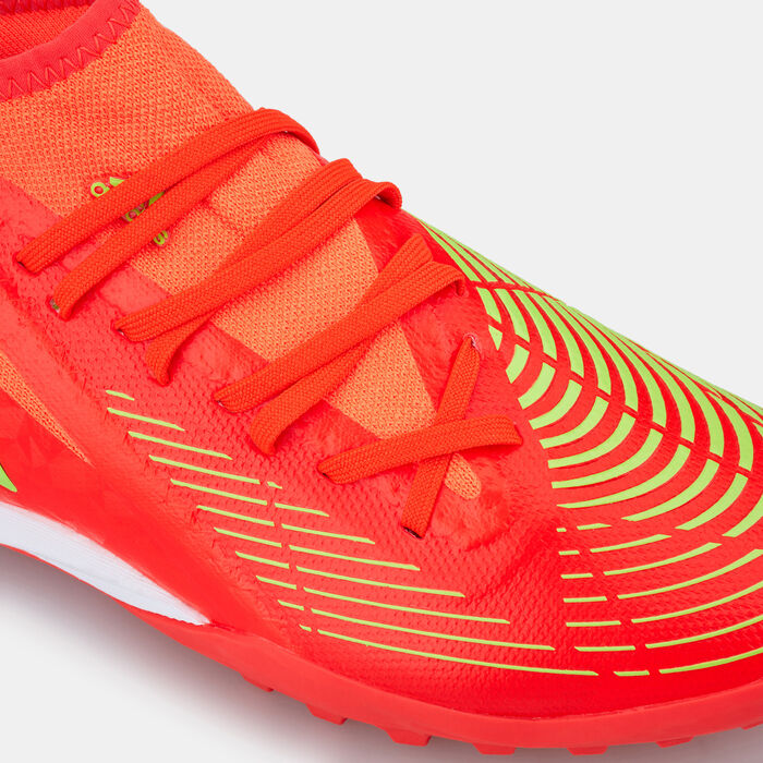 adidas Men's Predator Edge.3 Turf Ground Football Shoes Red adidas Men's Predator Edge.3 Turf Ground Football Shoes Red image number 4