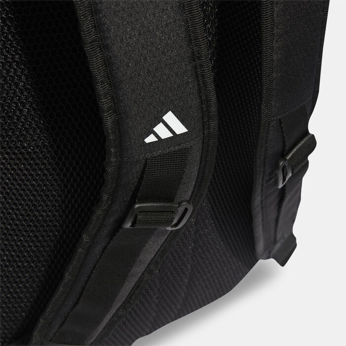 adidas Essentials 3-Stripes Backpack Black image number 3
