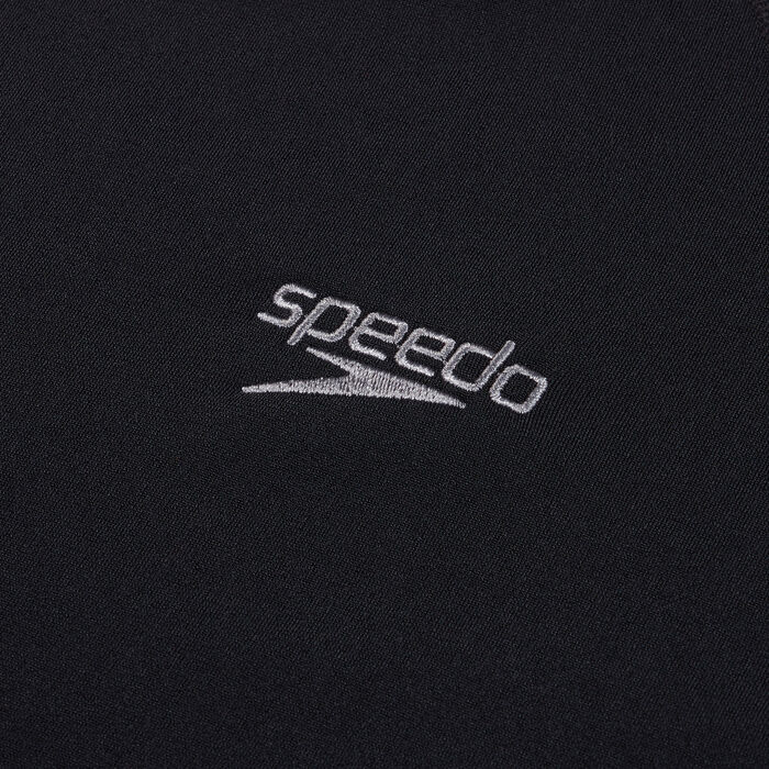 Speedo Mens Endurance+ Splice Swimming Rashguard Black image number 5