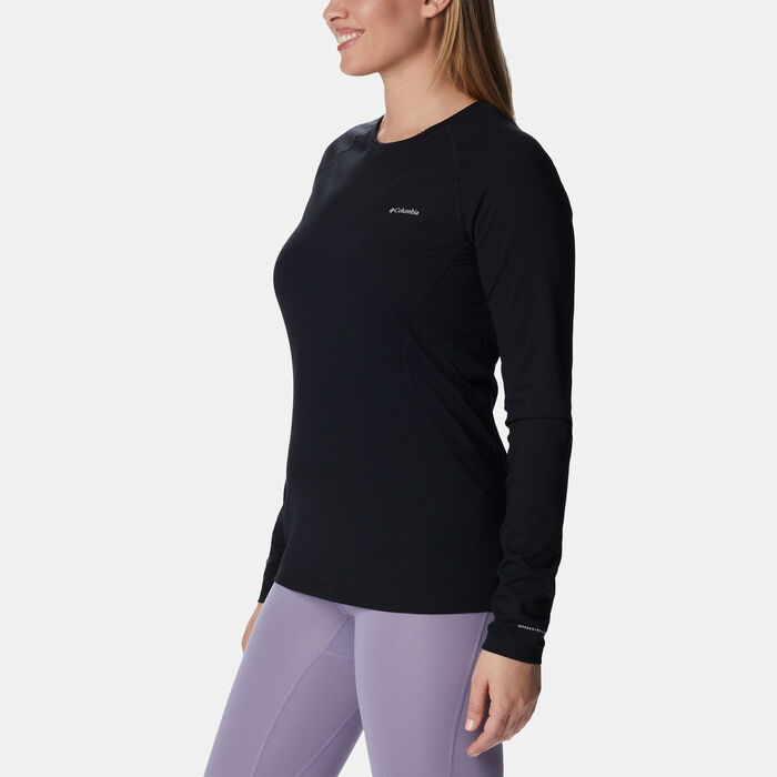 Columbia Women's Omni-Heat Infinity Knit T-Shirt Blue Columbia Women's Omni-Heat Infinity Knit T-Shirt Blue image number 2