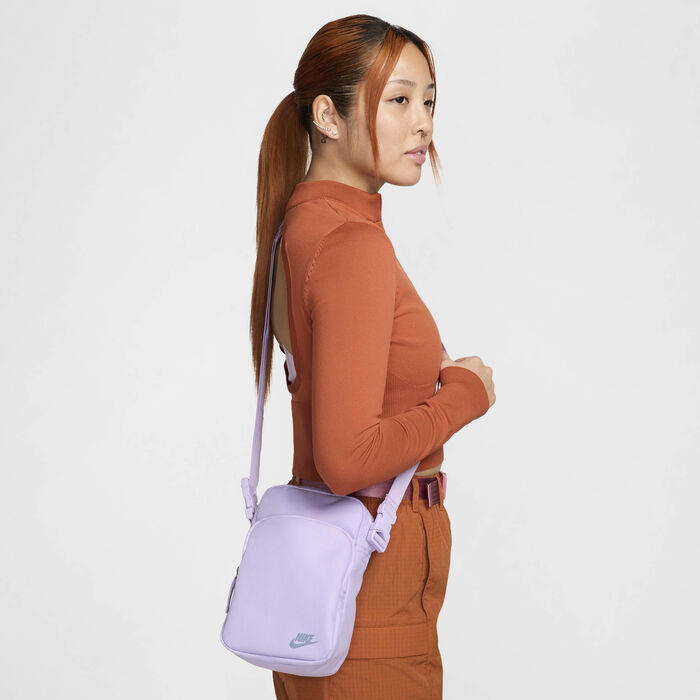 Nike Heritage Cross-Body Bag Purple Nike Heritage Cross-Body Bag Purple image number 0