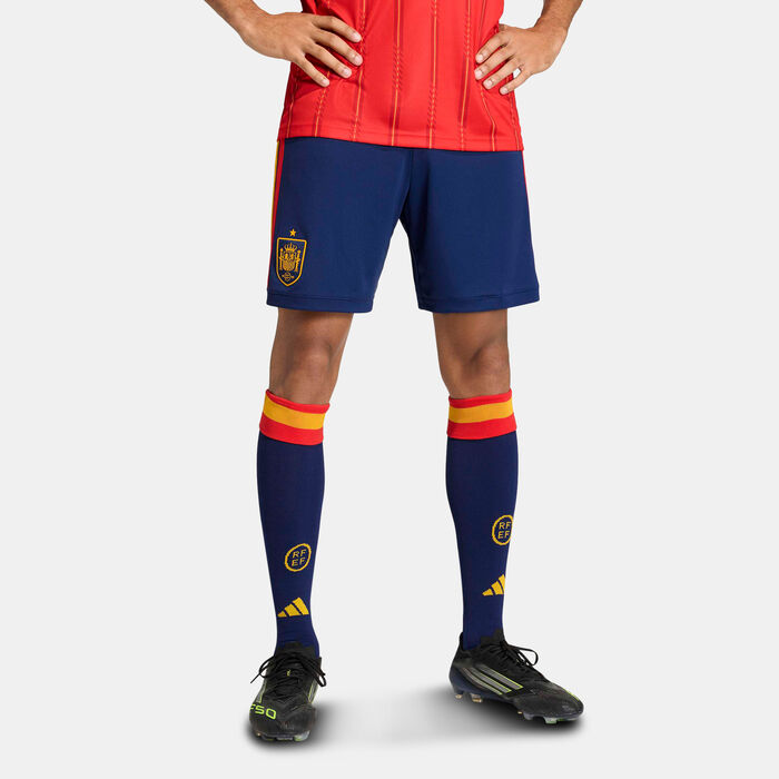 adidas Men's Spain 2026 Home Replica Football Shorts Blue image number 0