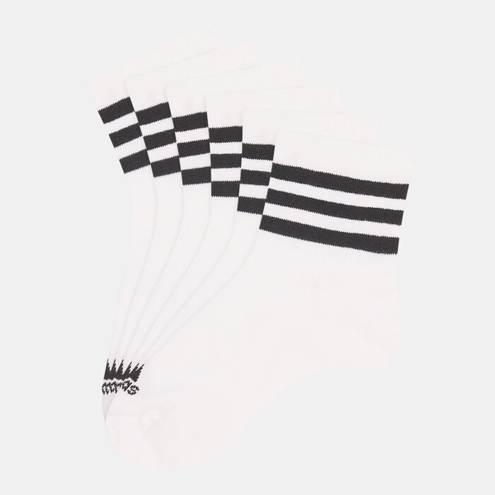adidas Men’s 3-Stripes Cushioned Sportswear Mid-Cut Socks (3 Pack) White adidas Men’s 3-Stripes Cushioned Sportswear Mid-Cut Socks (3 Pack) White image number 0